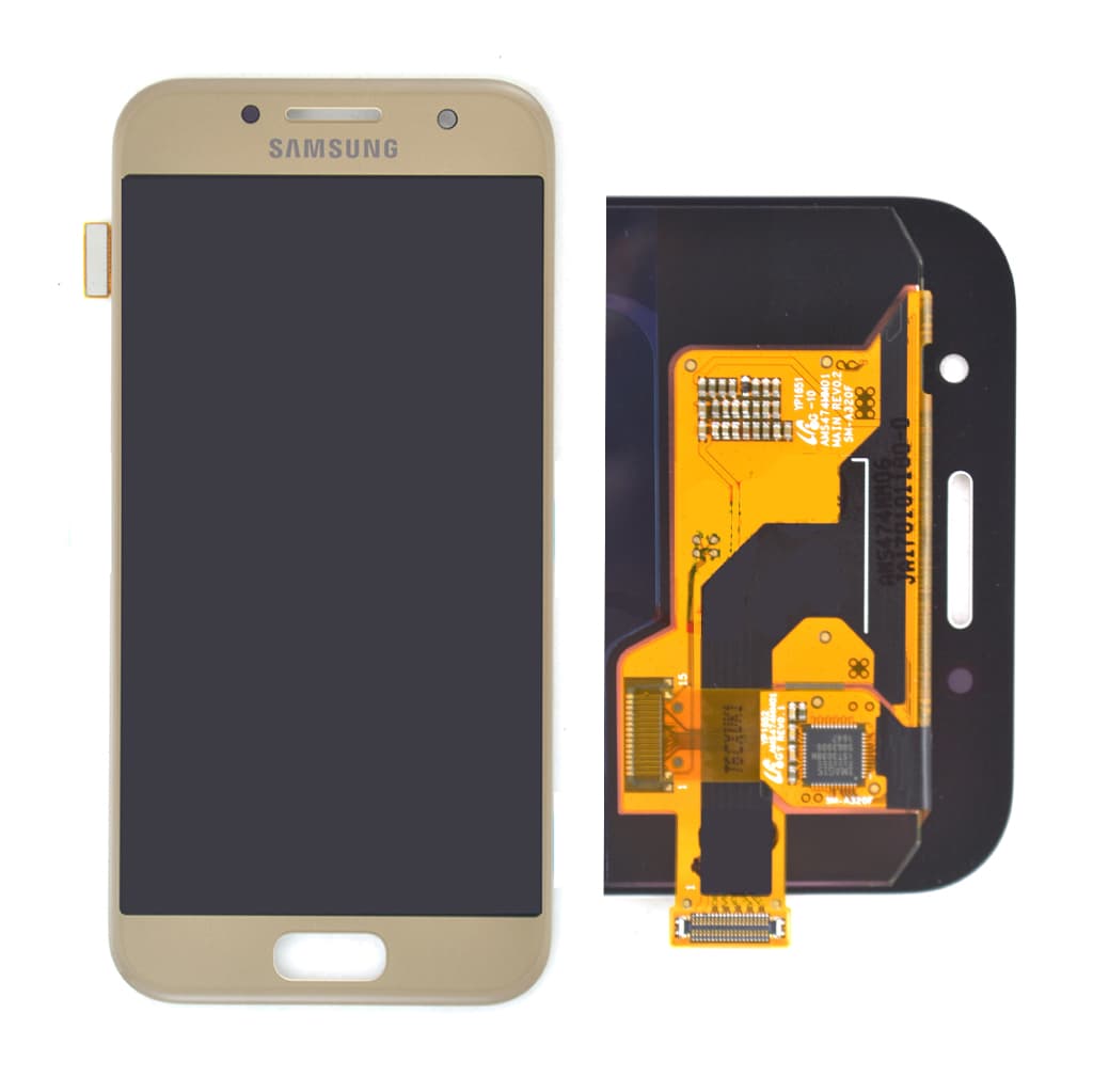 LCD A320 GALAXY A3 (2017) SAMSUNG-ال سی دی سامسونگ گلکسی آ۳۲۰ اصلی گلس تعویض