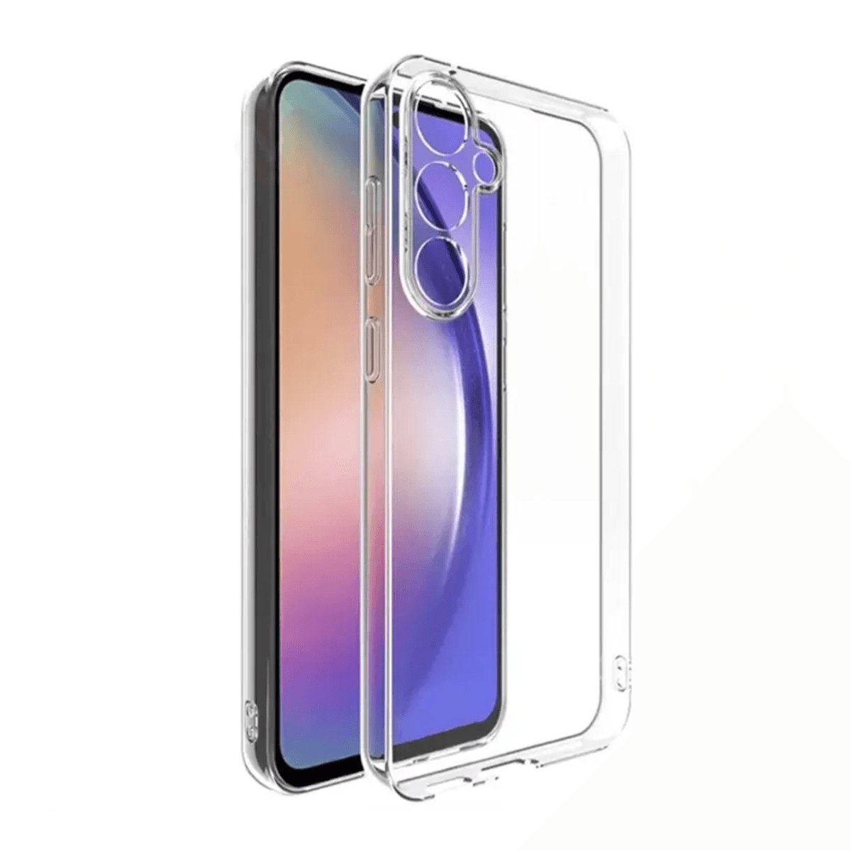 کاور گوشی سامسونگ Galaxy A36 زیفرند مدل ژله ای محافظ لنز دار