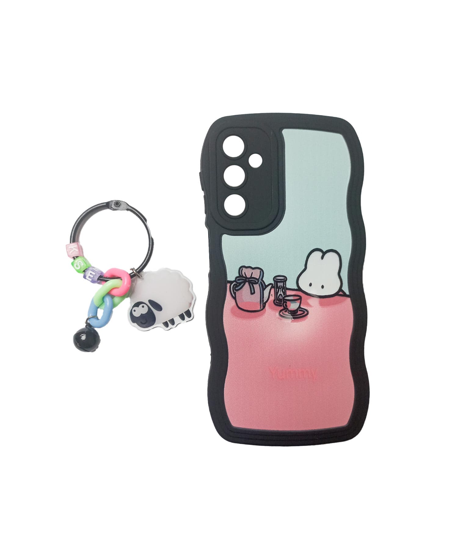 قاب طرح موج آویز دار گوشی موبایل سامسونگ Samsung A24