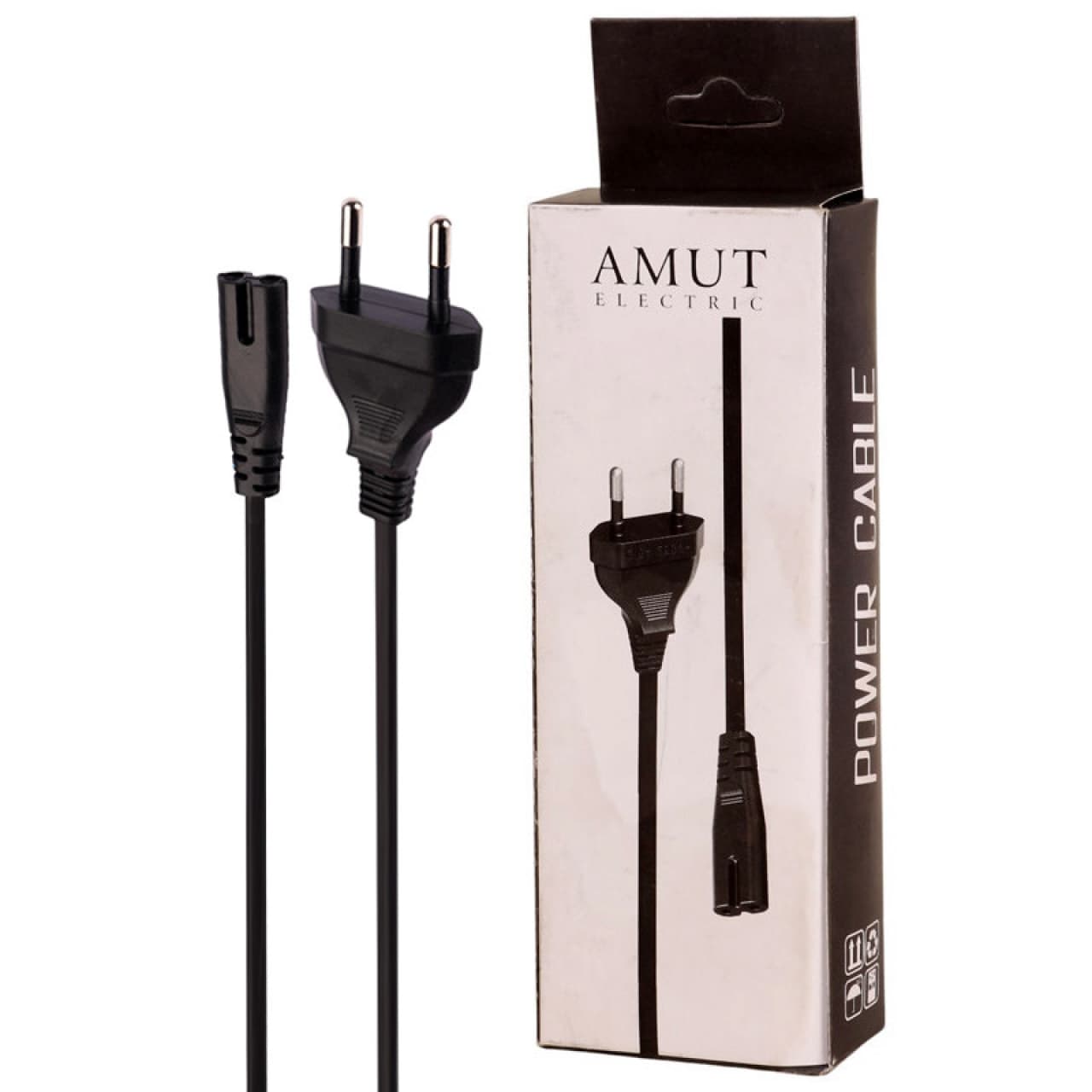 کابل برق دوپین آموت الکتریک طول 120 سانتی متر