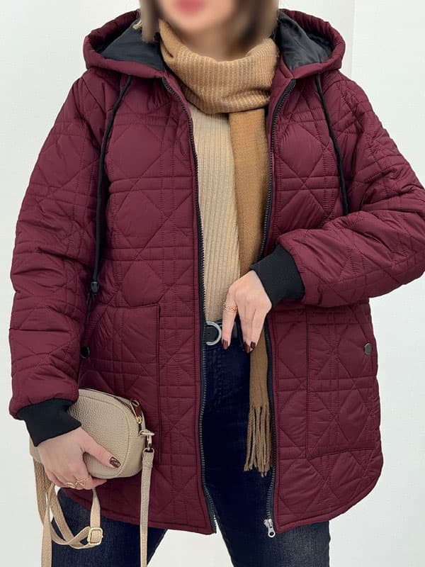 کاپشن زنانه مدل فروغ