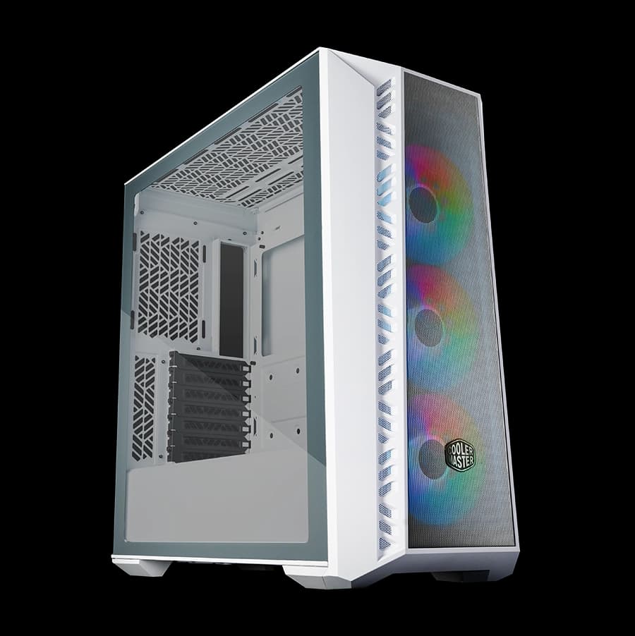 کیس گیمینگ کولرمستر Coolermaster MASTERBOX 520 Mesh White