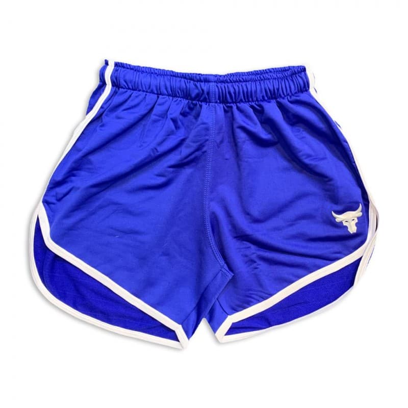 شورتک ورزشی مردانه راک بغل چاک آبی