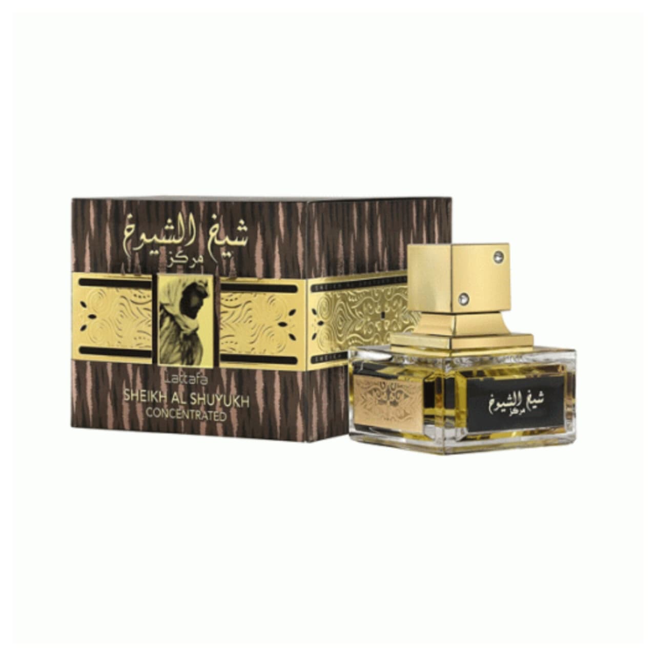 ادکلن مردانه لطافه مدل شیخ الشیوخ مرکز حجم ۱۰۰ میل
