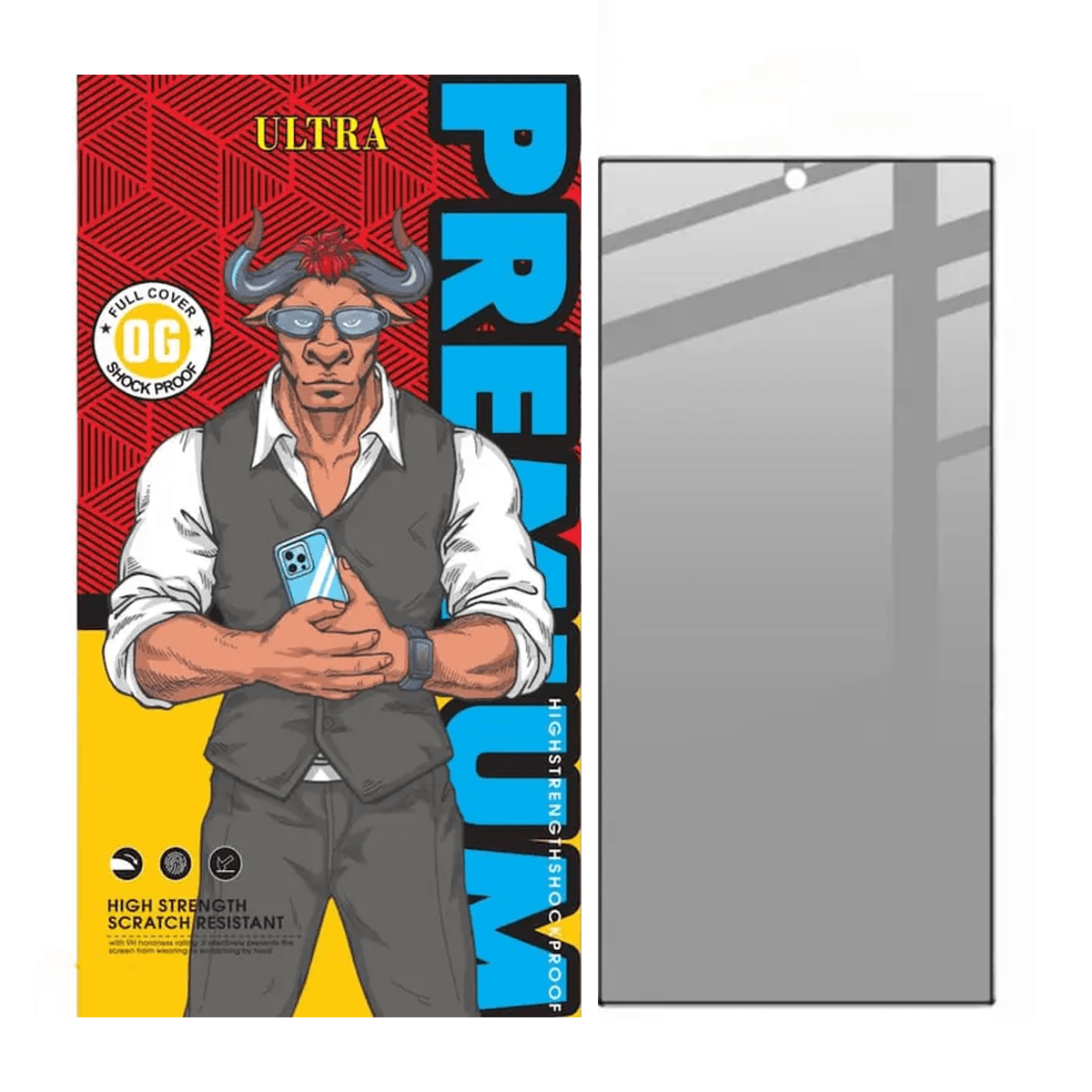 گلس و محافظ هیدروژلی (پرایوسی) نمایشگر گوشی سامسونگ مدل Galaxy S24 Ultra