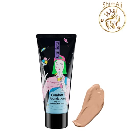 کرم پودر تیوپی کالیستا Callista مدل Comfort شماره L03 حجم 35ml