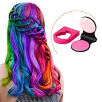 گچ رنگ مو موقت مدل سکه ای و پد دار