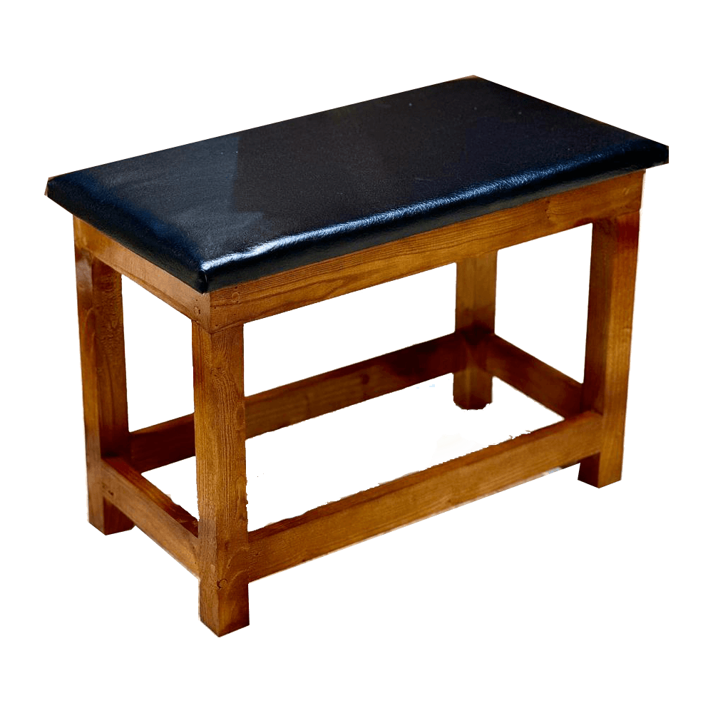 صندلی سنتور با چرم مشکی