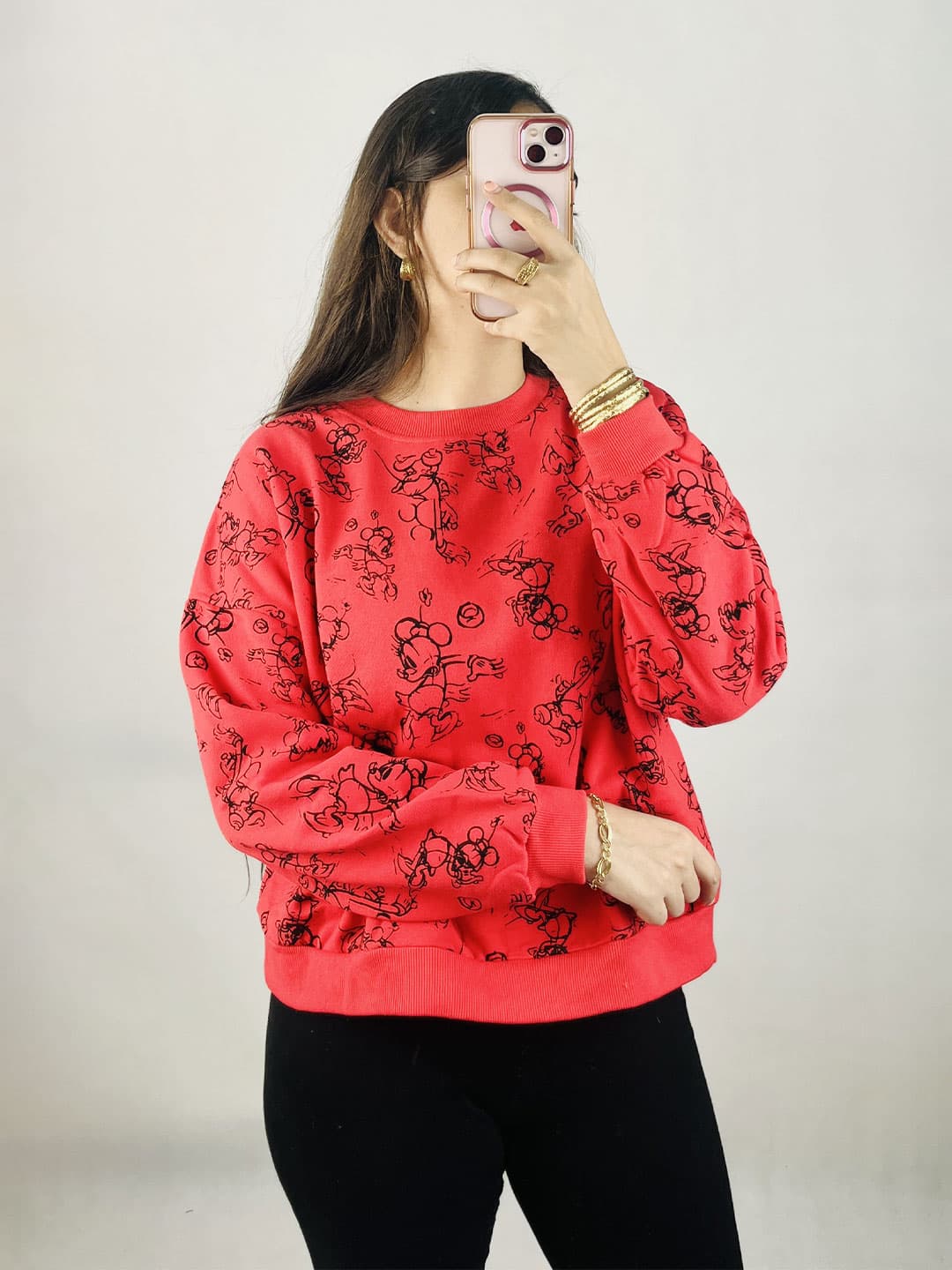 دورس زنانه آستین بلند Disney کد b3296