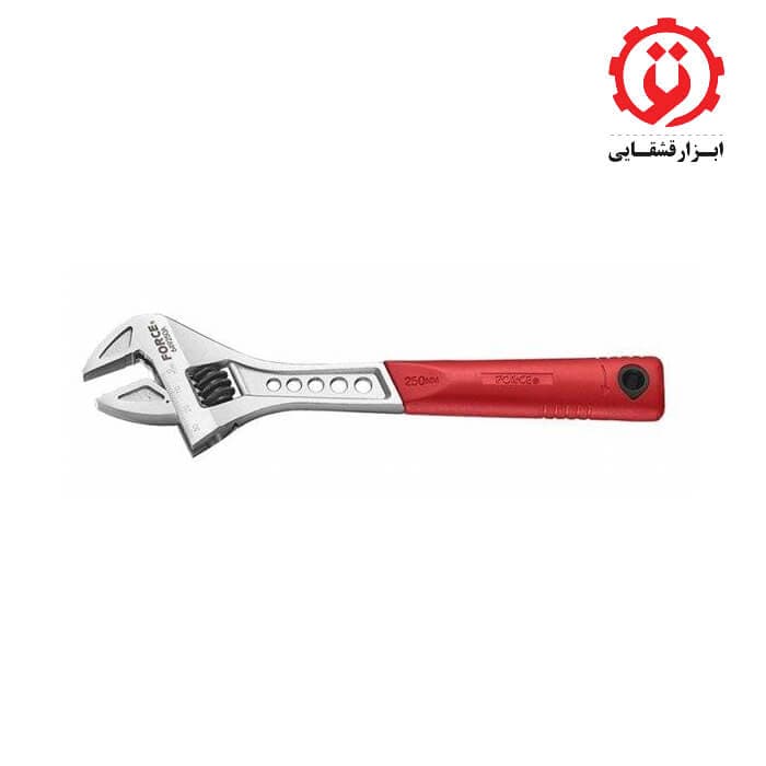 آچار فرانسه روکش دار 12 اینچ فورس مدل 649300A