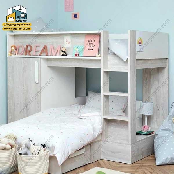 تخت خواب دو طبقه BTDP102