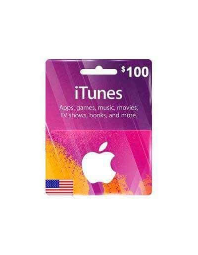 گیفت کارت اپل 100 دلاری 100 Apple iTunes Gift Card USA