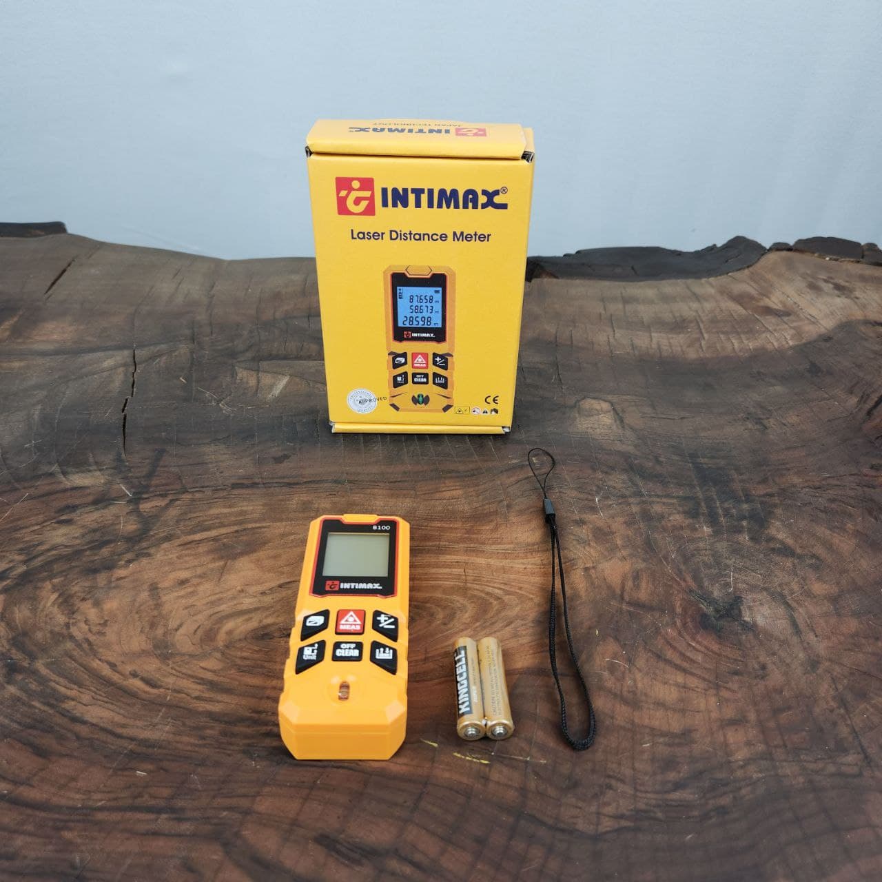 متر لیزری 60 متری ضد آب اینتیمکث مدل B60