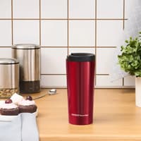 تراول ماگ استیل کاراجا شینی قرمز 450 میلی