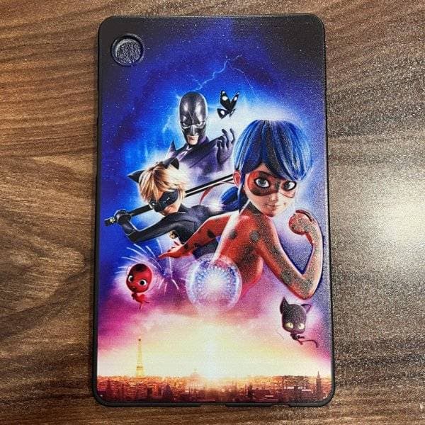 قاب طرح دار تبلت سامسونگ Tab A8 10.5 SM-X205 طرح دختر کفشدوزکی