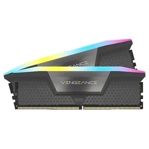 رم دسکتاپ کورسیر مدل VENGEANCE RGB DDR5 (2x16GB) CL36 6000Mhz ظرفیت 32 گیگابایت