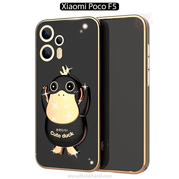 قاب محافظ Cute Duck Plating Back Cover | xiaomi POCO F5
