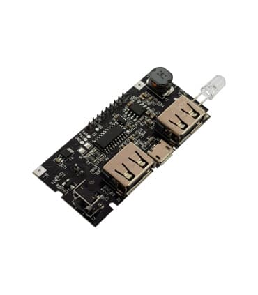 ماژول پاور بانک POWER BANK دو خروجی با نمایشگر مدل H913-A