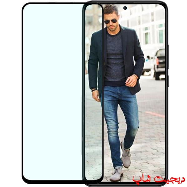 گلس پوکو اف 5 پرو تمام صفحه full glass screen protector for xiaomi poco f5 pro