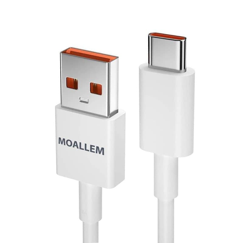 کابل تبدیل USB به USB-C مدل 6A طول 1 متر