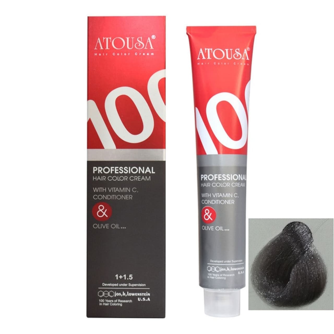 رنگ مو آتوسا شماره 7/10 رنگ فیلی حجم 100 میلی لیتر