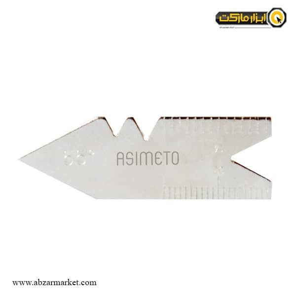 شابلون رنده پیچ بری آسیمتو 60 درجه مدل 0-60-605