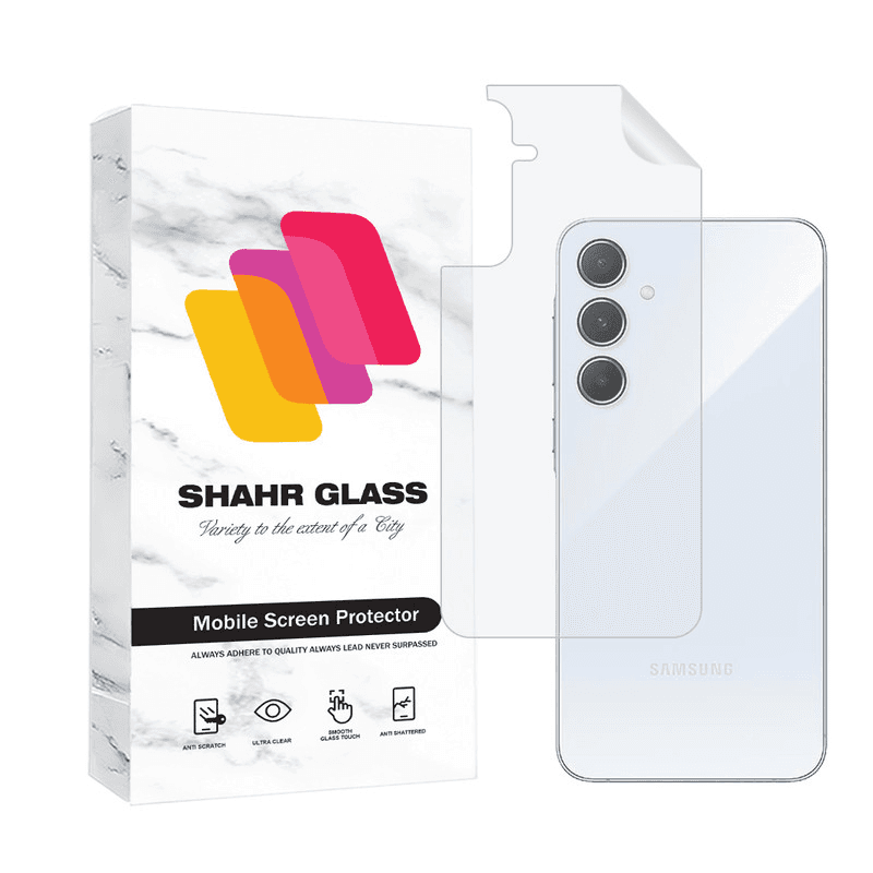 محافظ پشت گوشی هیدروژل سامسونگ Galaxy A55 شهر گلس مدل NANOMTSH