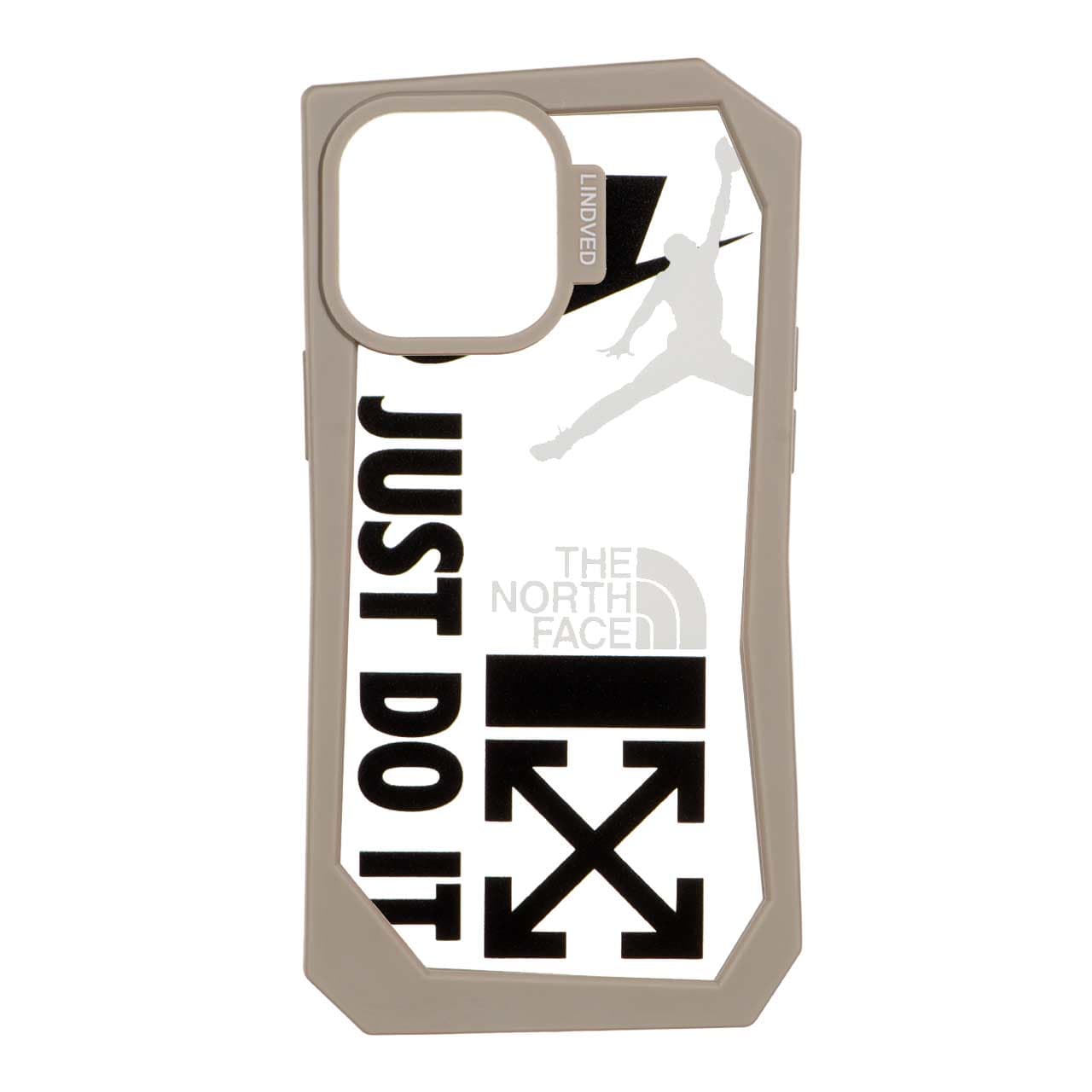 قاب آیفون 12 پرومکس محافظ لنز دار برند Linoveo طرح دار