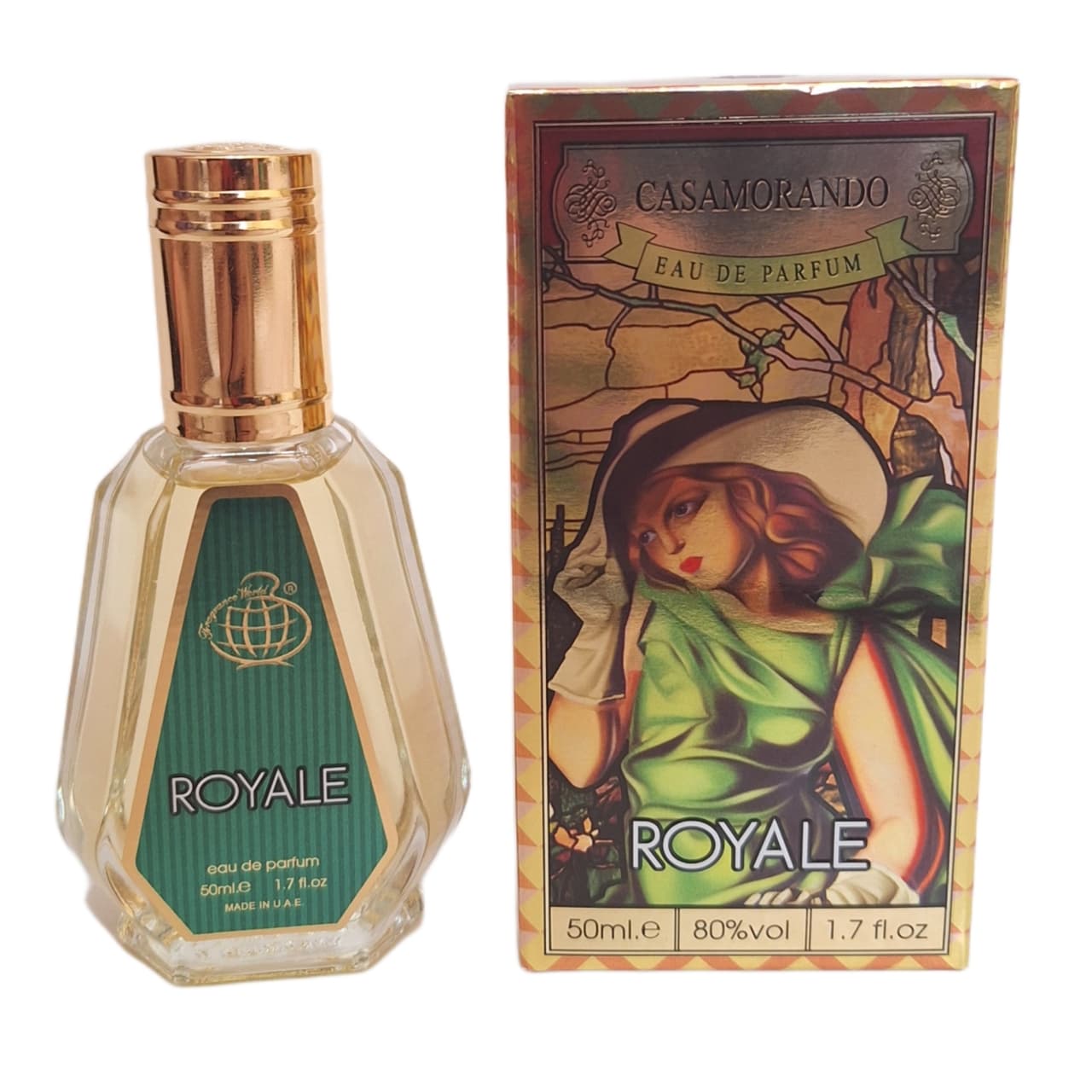 ادو پرفیوم زنانه فرگرانس ورد مدل کازاموراتی لیرا حجم 50 میل