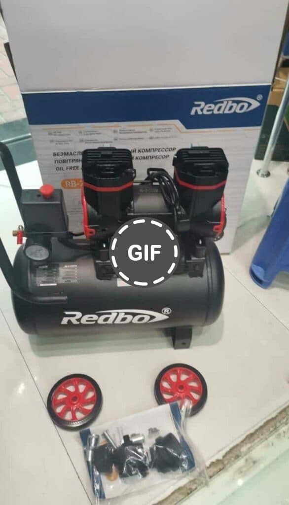 کمپرسور باد ۲۵ لیتری سایلنت ردبو