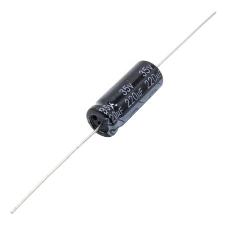 خازن الکترولیتی مقاومتی 220uF / 35V