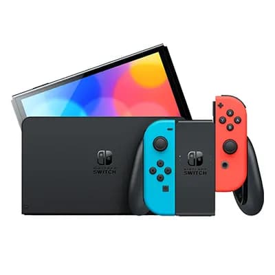 کنسول نینتندو سوییچ OLED جوی کان آبی و قرمز Nintendo Switch OLED