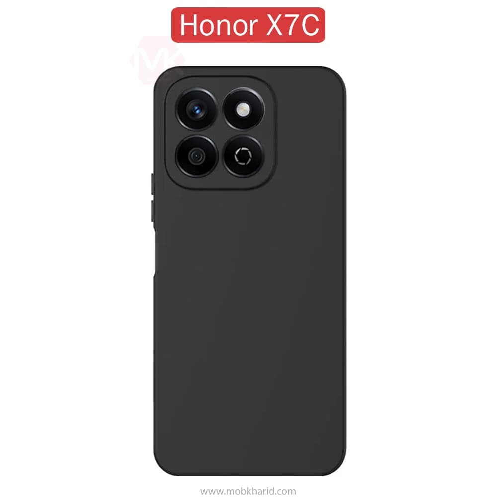 قاب محافظ سیلیکونی Liquid Soft Silicone Back Cover | Honor X7C