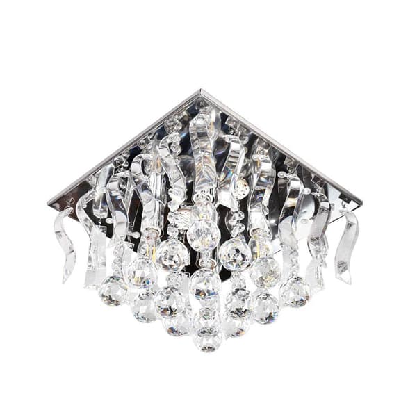 لوستر سقفی کریستالی چشمه نور کد A6638/30-C-S کروم