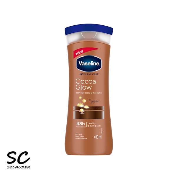 لوسیون بدن وازلین Vaseline شکلاتی کره کاکائو حجم 400میل