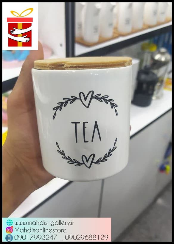 بانکه چای سرامیکی