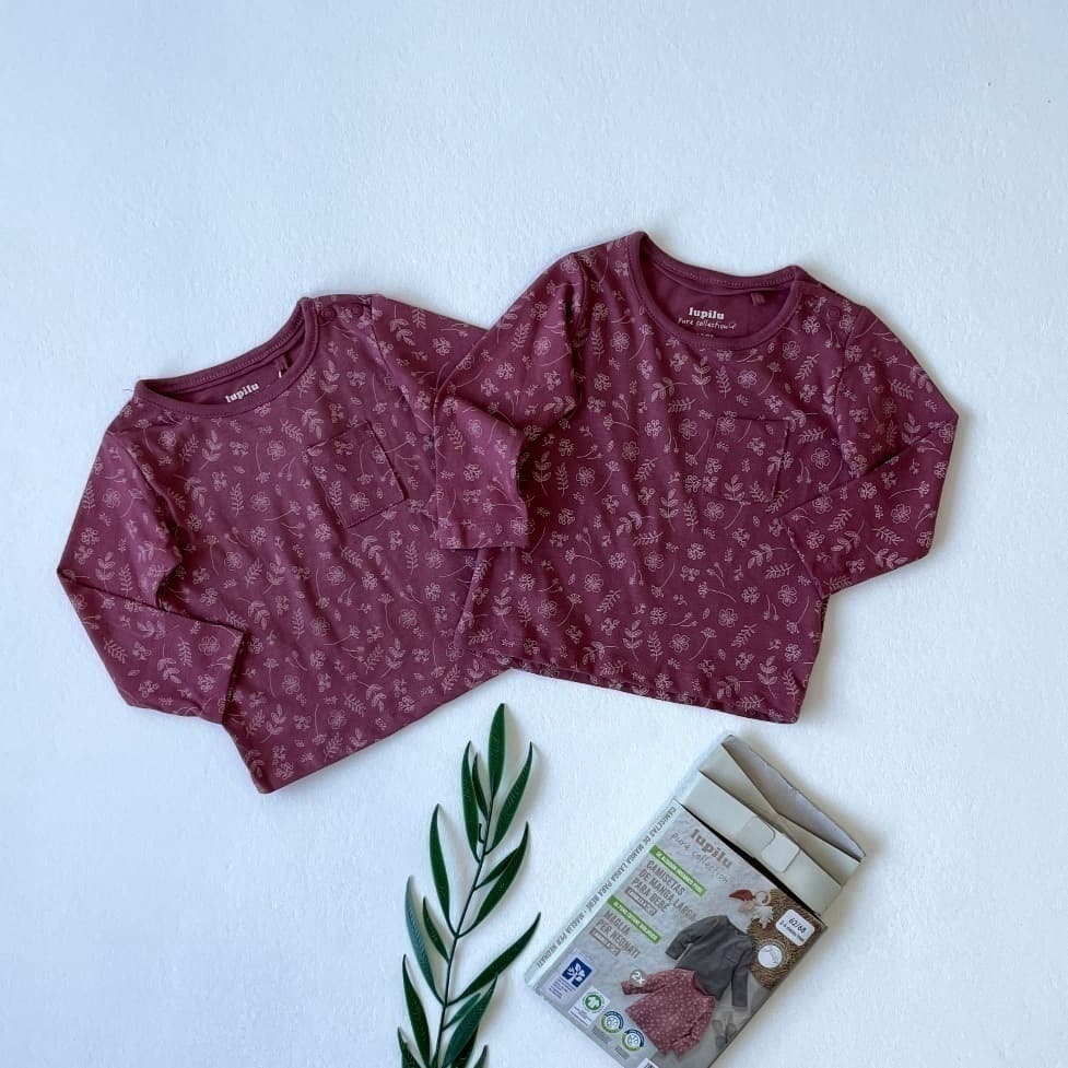 پک دوتایی بلوز نوزادی برند LUPILU