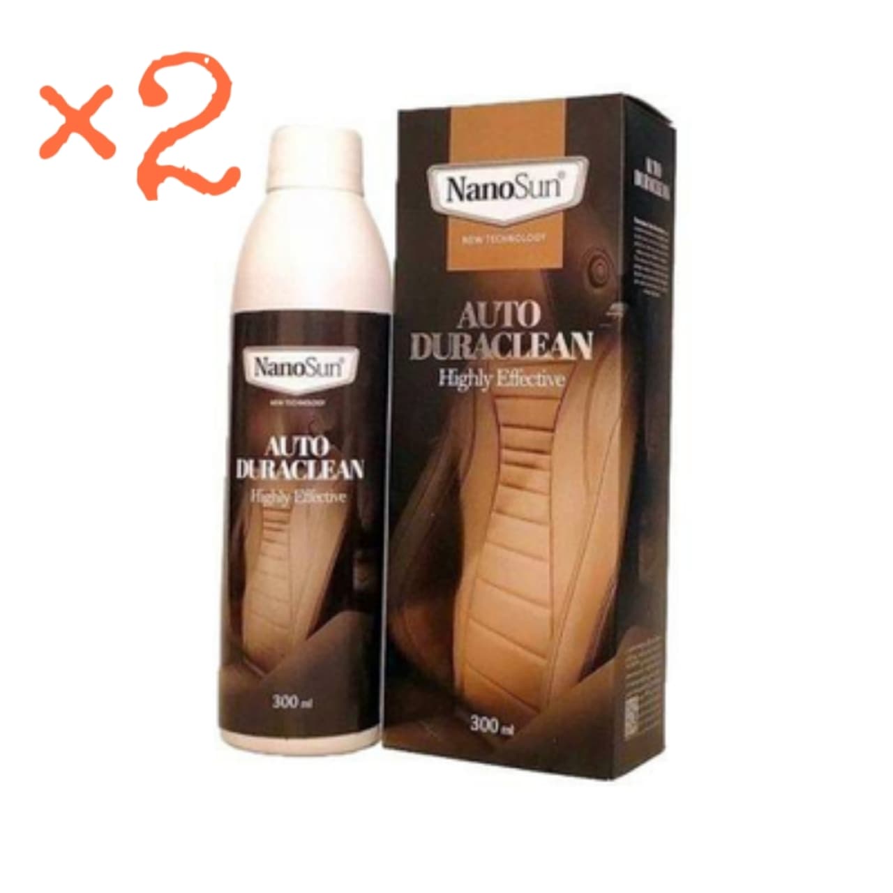 دوراکلین خودرو بدون تریگر نانوسان حجم 300 میل پک 2 عددی