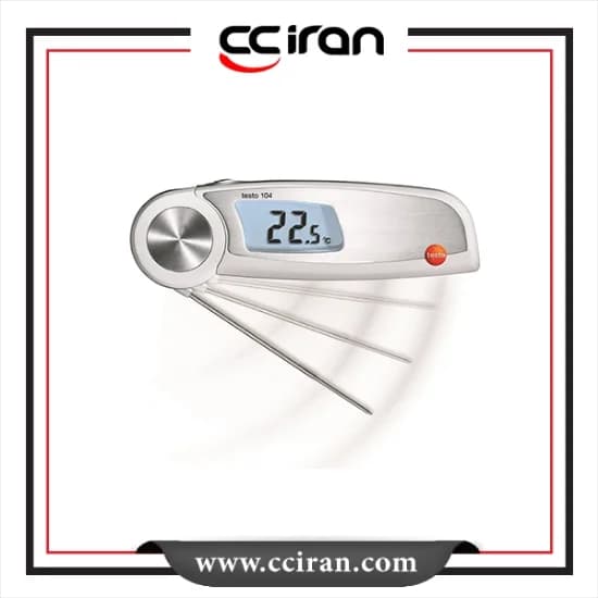 ترمومتر میله ایی مخصوص مواد غذایی تستو مدل Testo 104