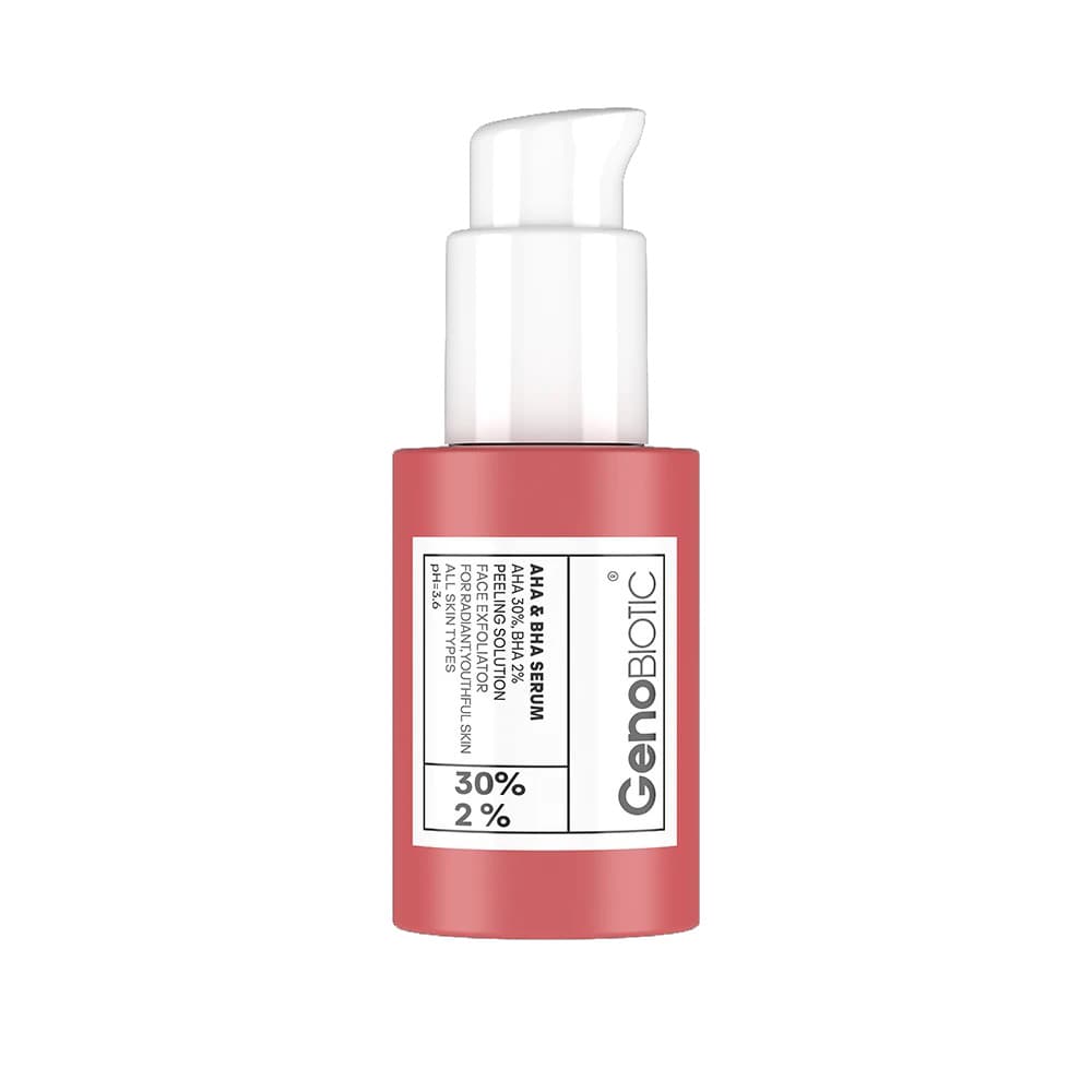 سرم لایه بردار صورت حاوی آلفا و بتا هیدروکسی اسید ژنوبایوتیک