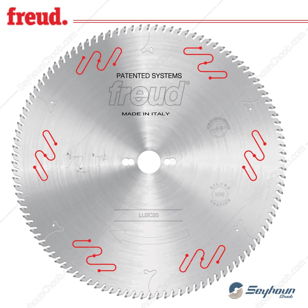 تیغ اره الماسه چوب بر قطر 35 سانتی متر 108 دندانه فرود مدل LU2C 2000