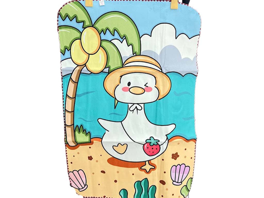 زیرانداز تعویض نوزادی دو رو مخمل BEST BABY