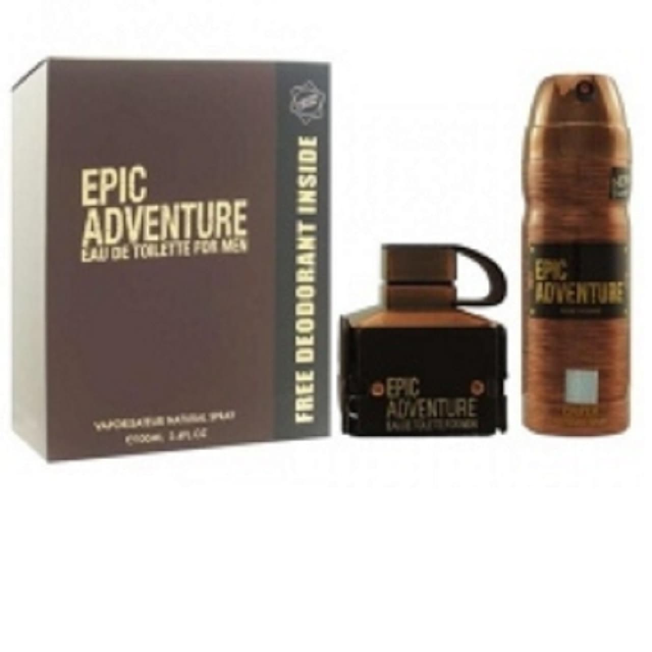 ادوتویلت مردانه امپر اپیک ادونچر حجم 100 میلی لیتر به همراه اسپری حجم 200 میلی لیتر