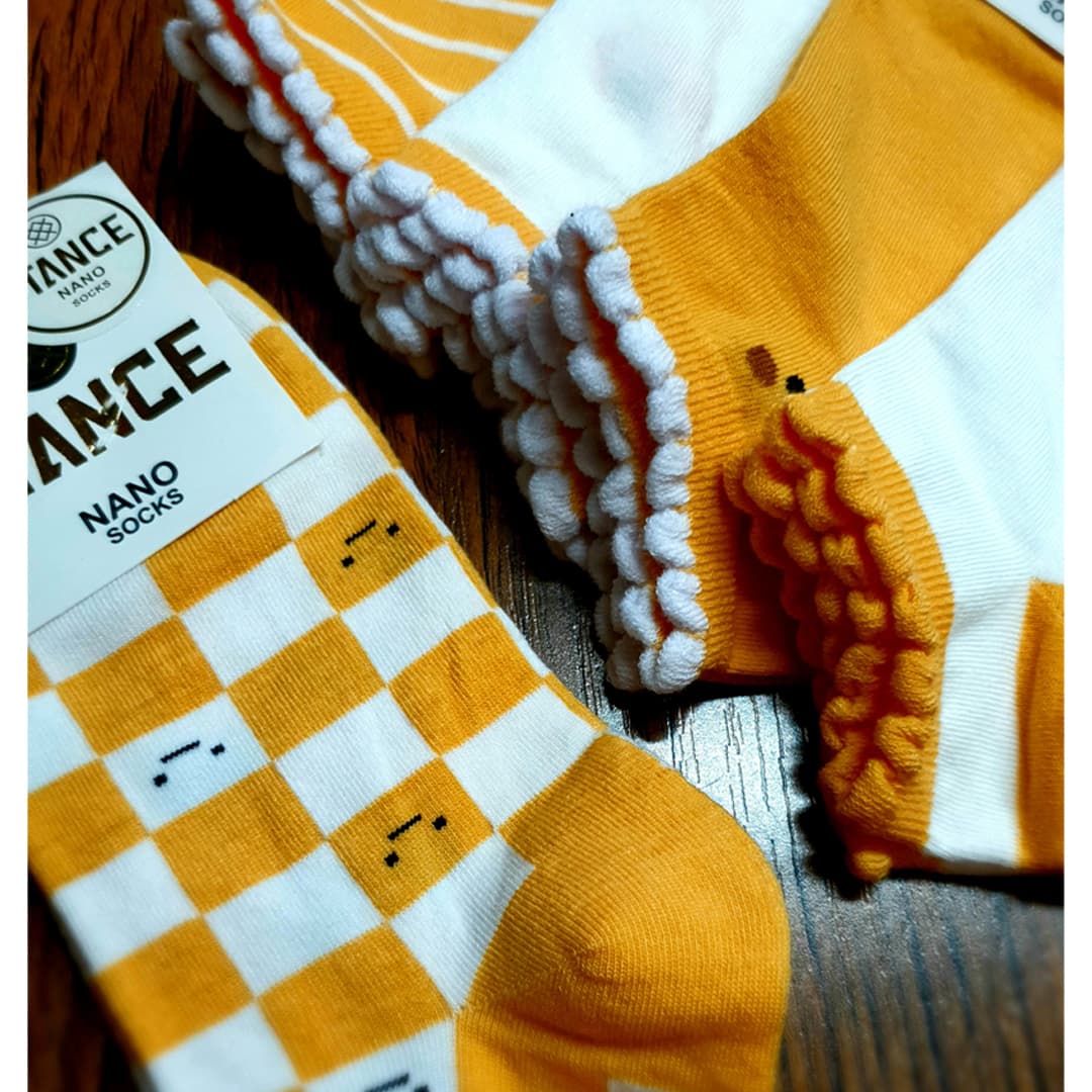 جوراب مچی طرح شکلک