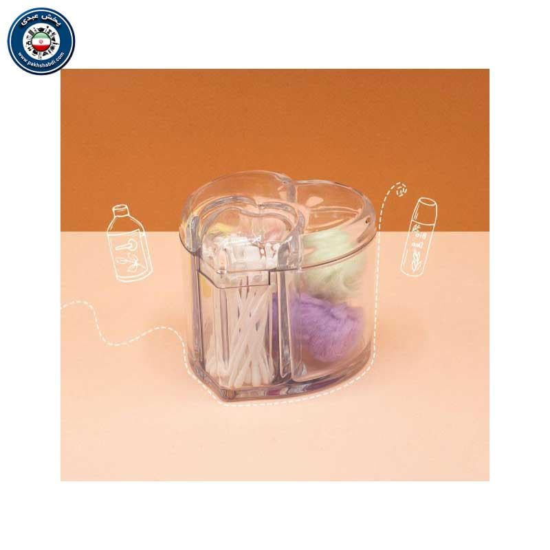 استند پنبه و گوش پاکن قلبی 7050