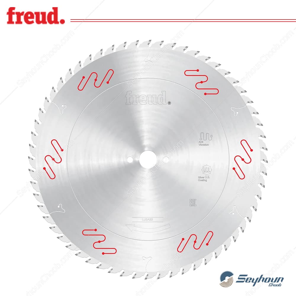 تیغ اره الماسه چوب بر قطر 50 سانتی متر 60 دندانه فرود مدل LU2A 3700