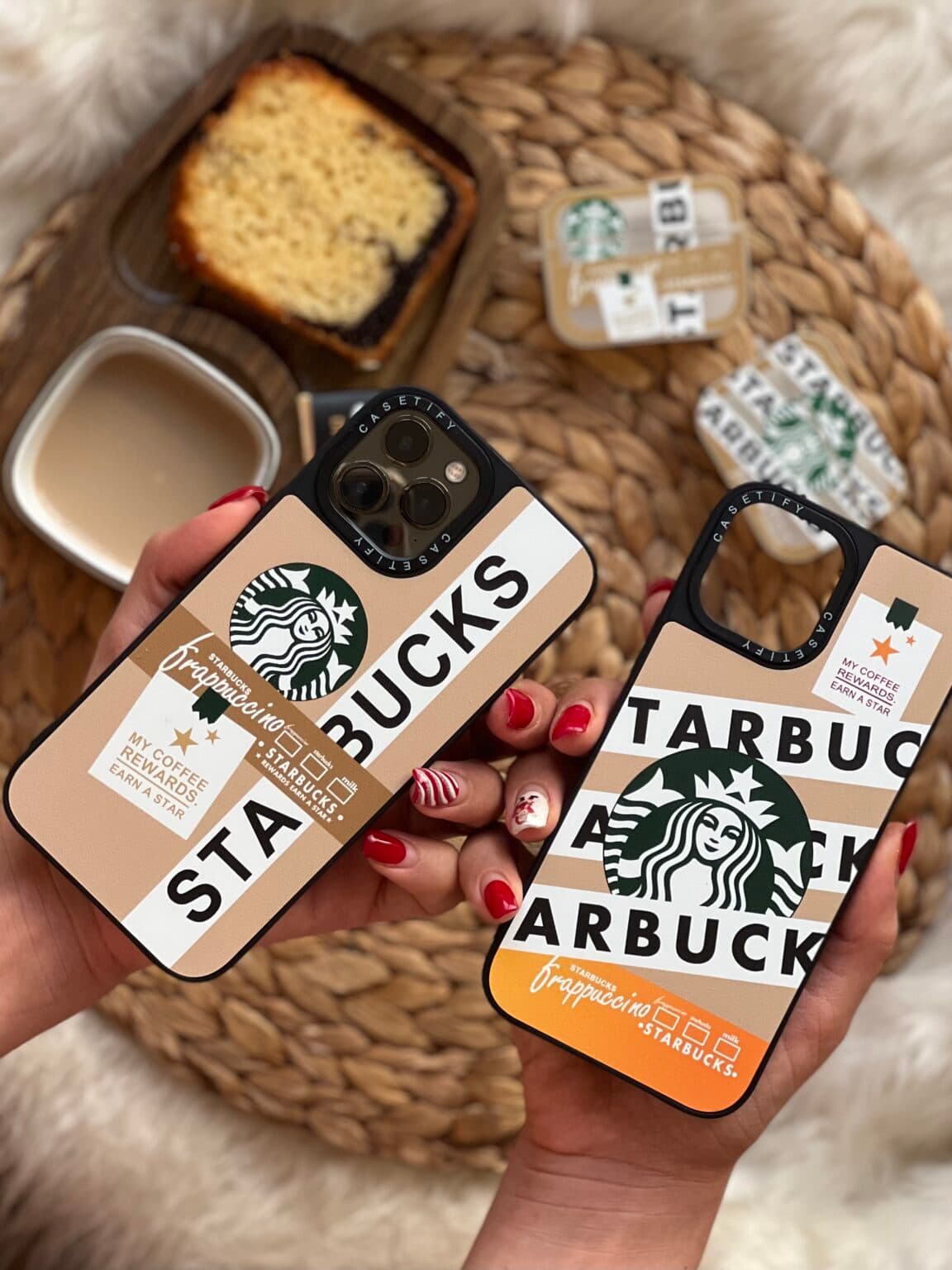قاب موبایل آیفون استارباکس کاپوچینو
