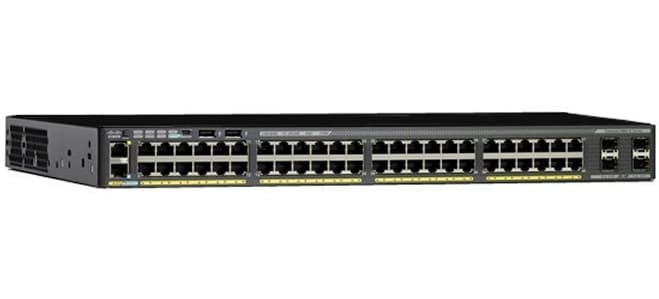 سوئیچ 48 پورت سیسکو مدل WS-C2960X-48FPS-L