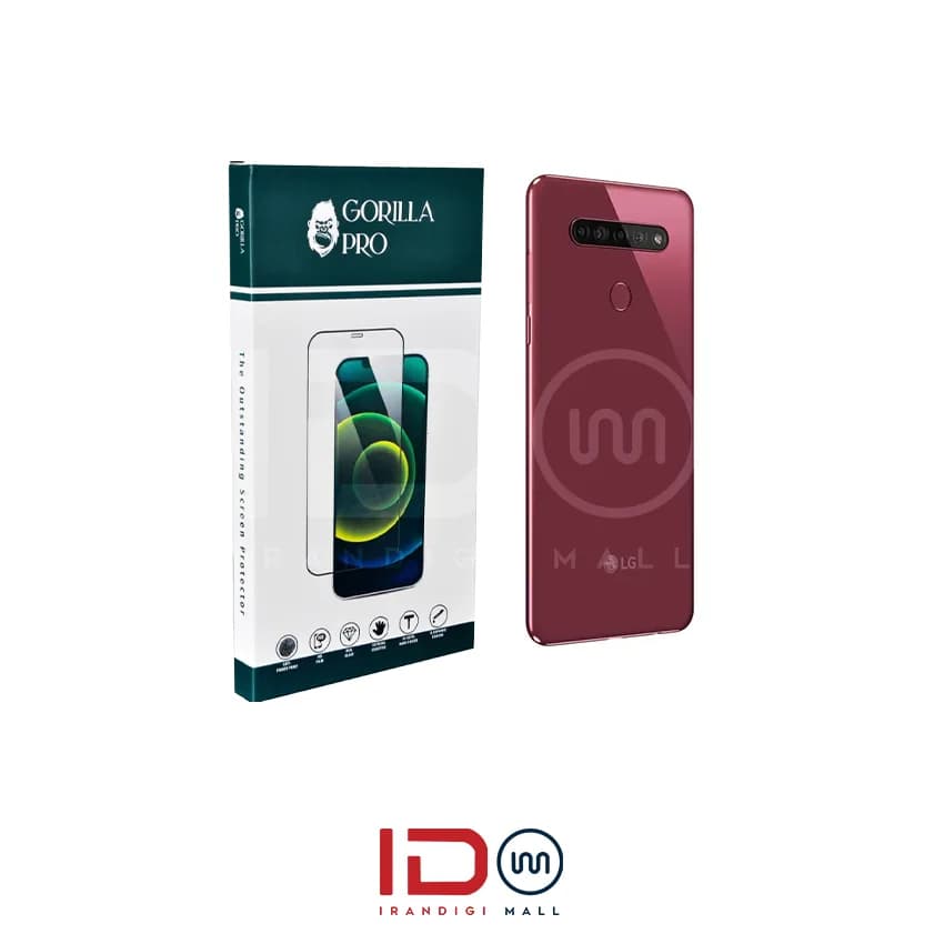 گلس و محافظ هیدروژلی (شفاف) بدنه گوشی ال جی مدل LG K51s