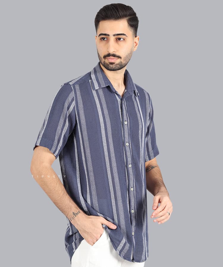 پیراهن لش مردانه کنفی 1334